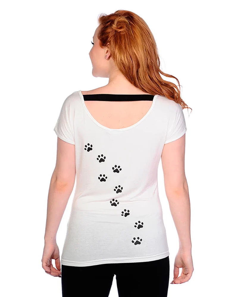 Damenshirt Katze