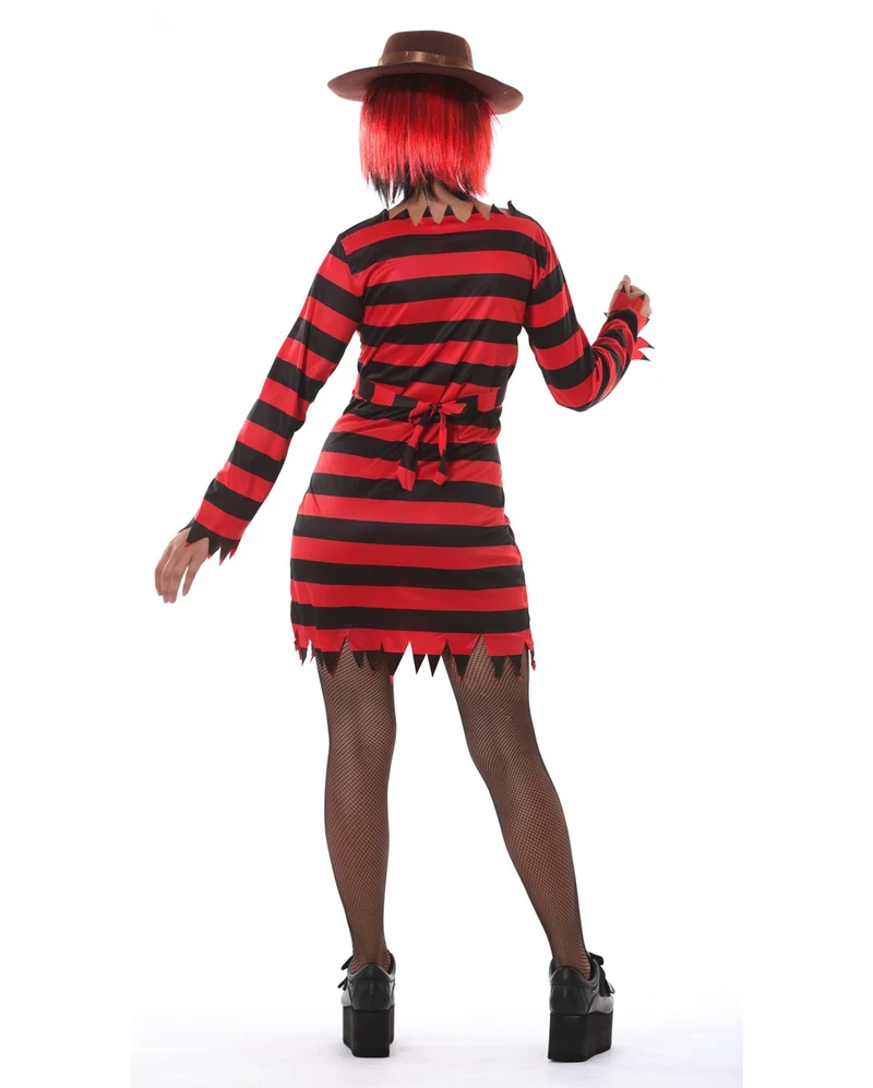 Frau Krüger Fetzenkleid Damenkostüm