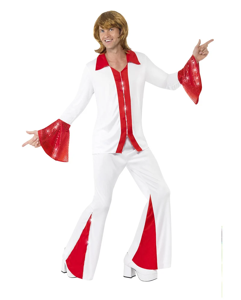 70s Super Trooper Popstar Herren Kostüm