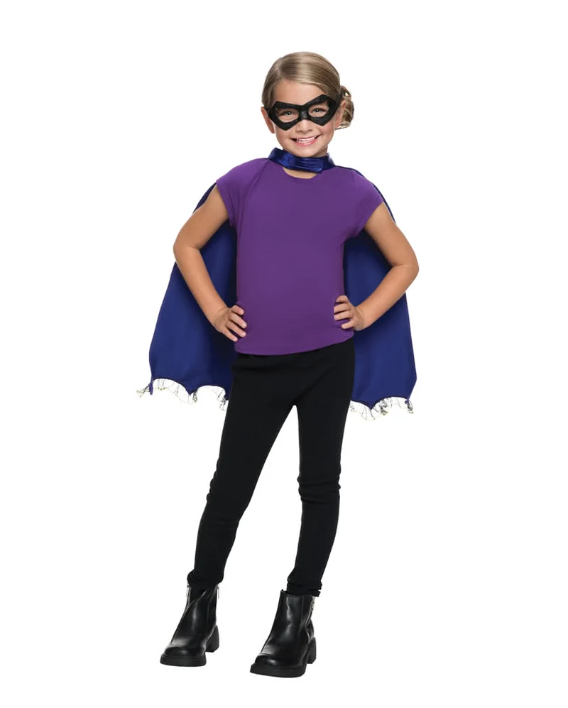 Batgirl Maske & Umhang Set