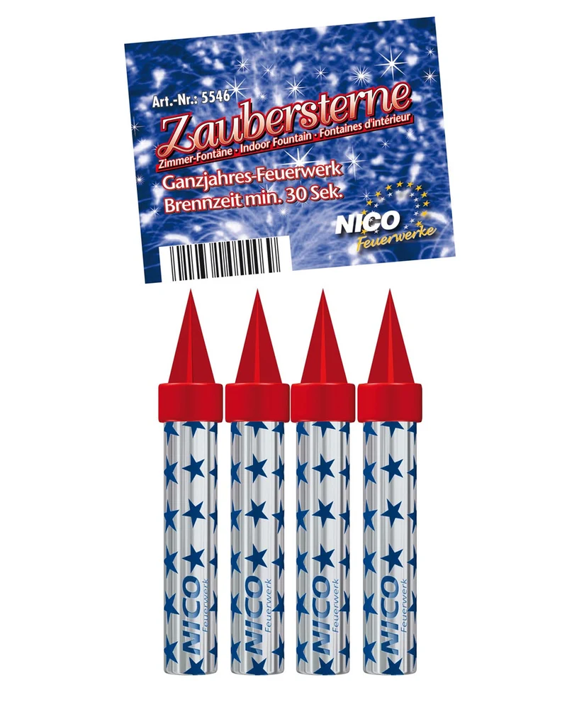 Zaubersterne 4er Packung