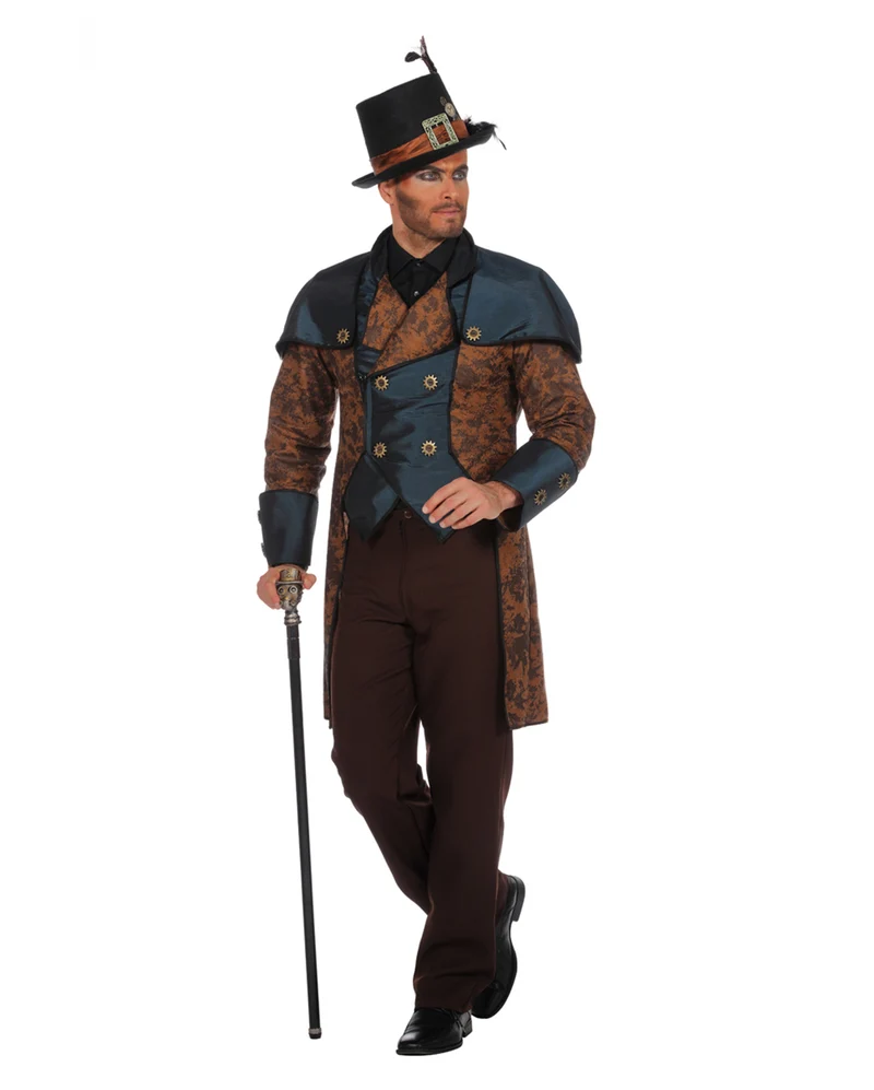 Premium Steampunk Herren Kostüm