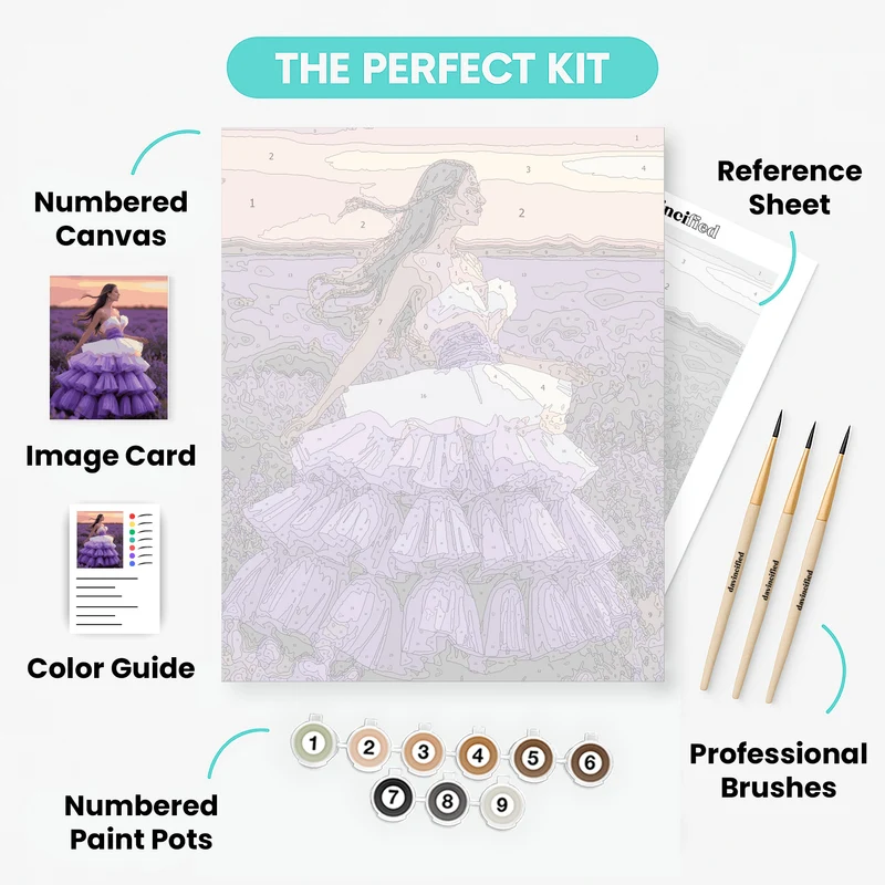 Lavender Dreams - Paint by Numbers Kit
