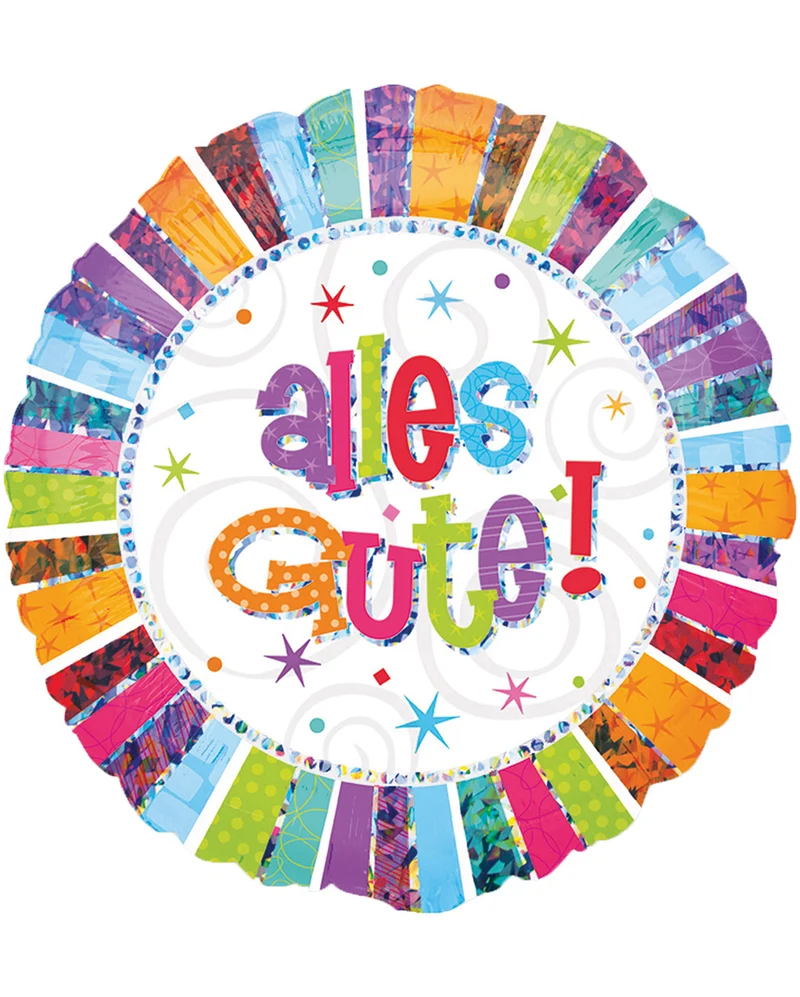 Alles Gute Folienballon 45cm