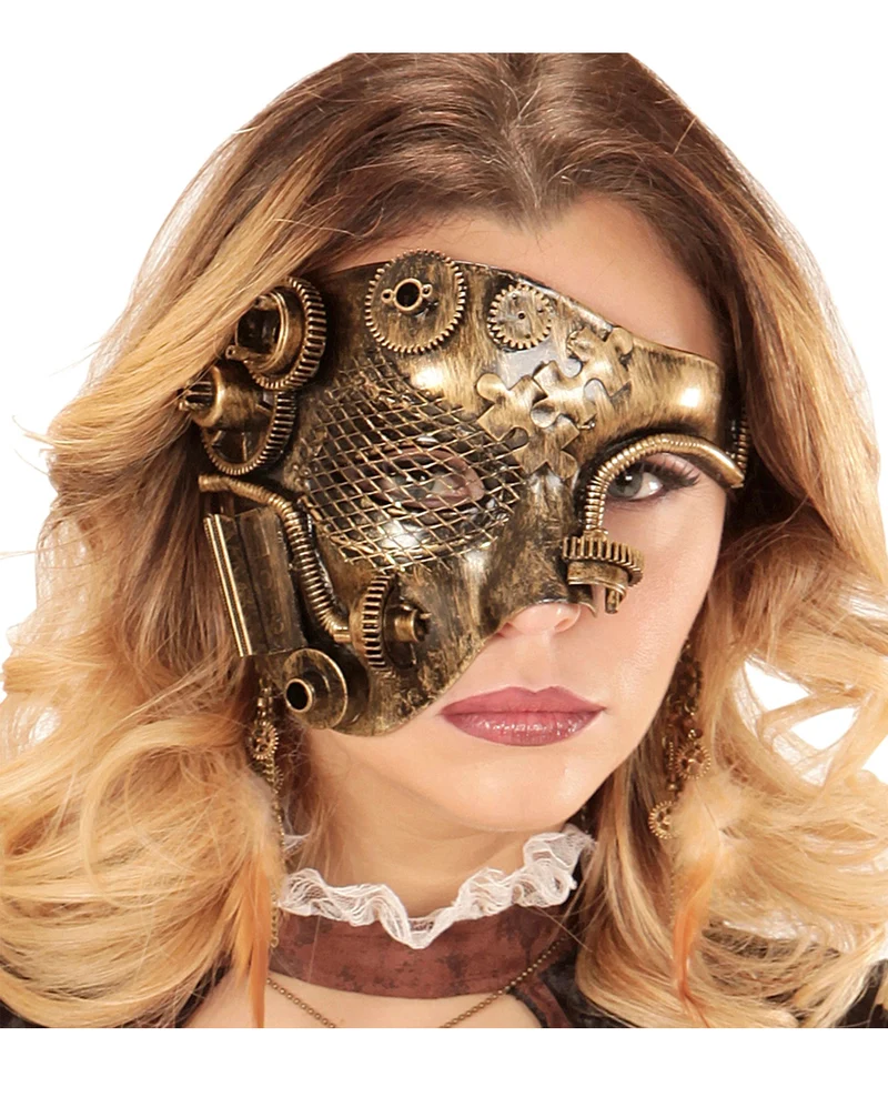 Steampunk Phantom Maske