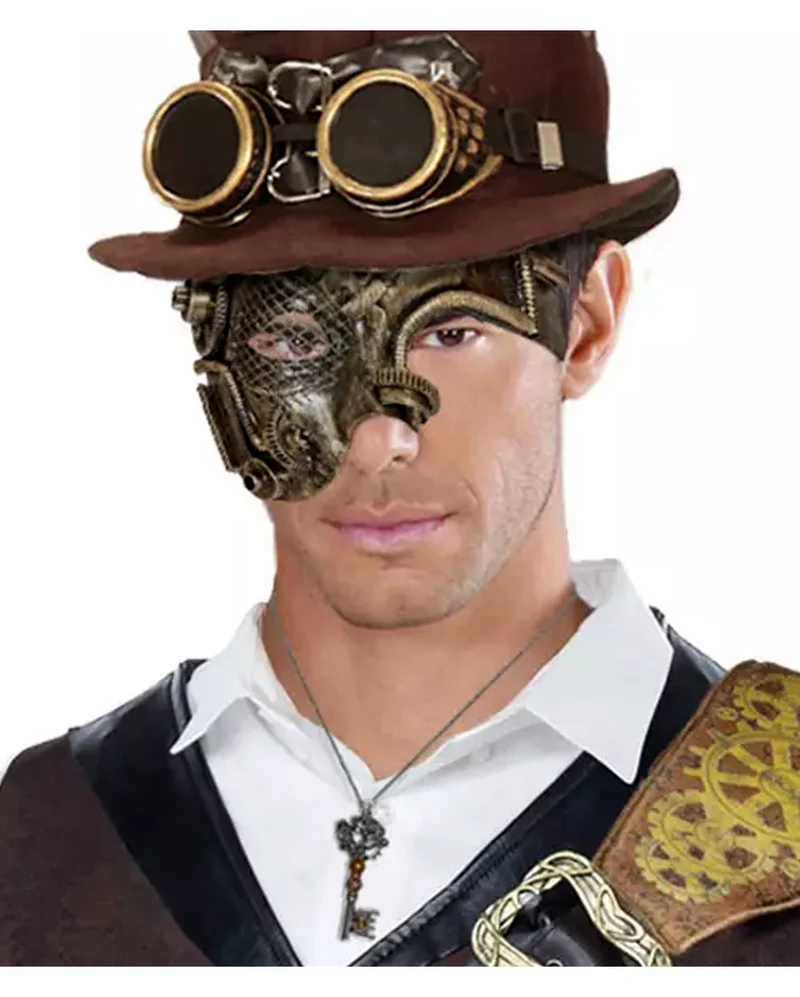 Steampunk Phantom Maske