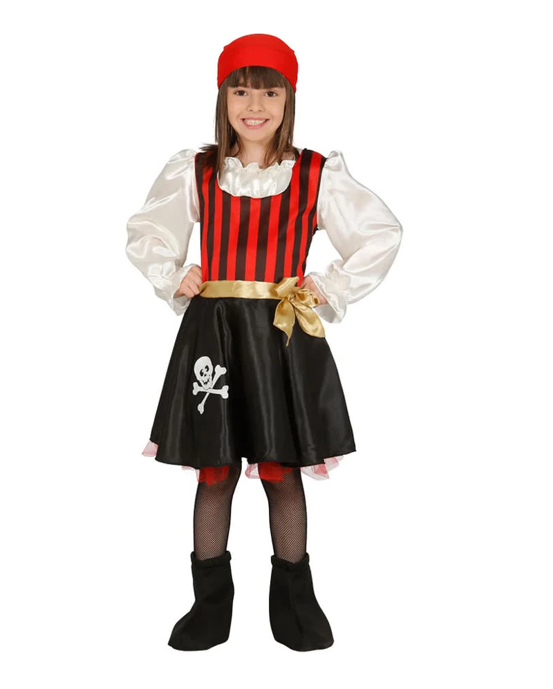 Kleine Freibeuterin Kinderkostüm