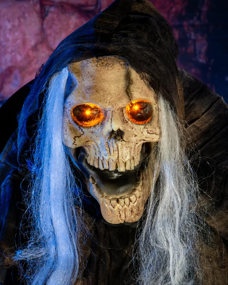 Greifender Sensenmann Halloween Animatronic