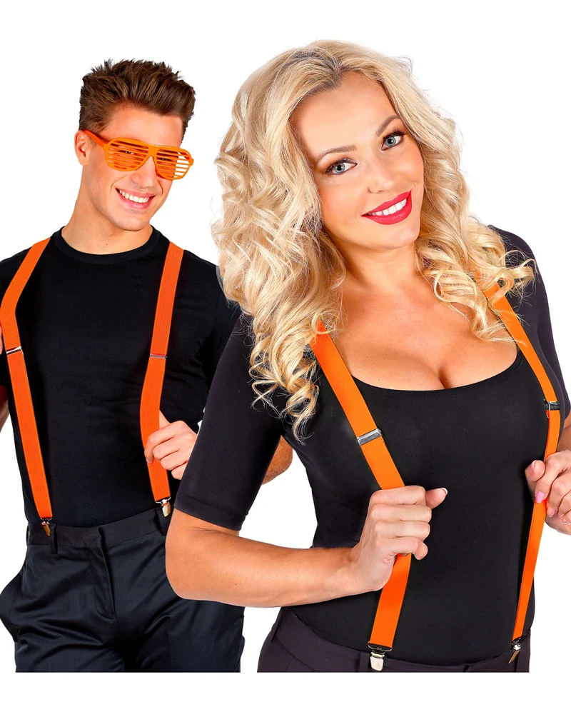 Hosenträger Neonorange