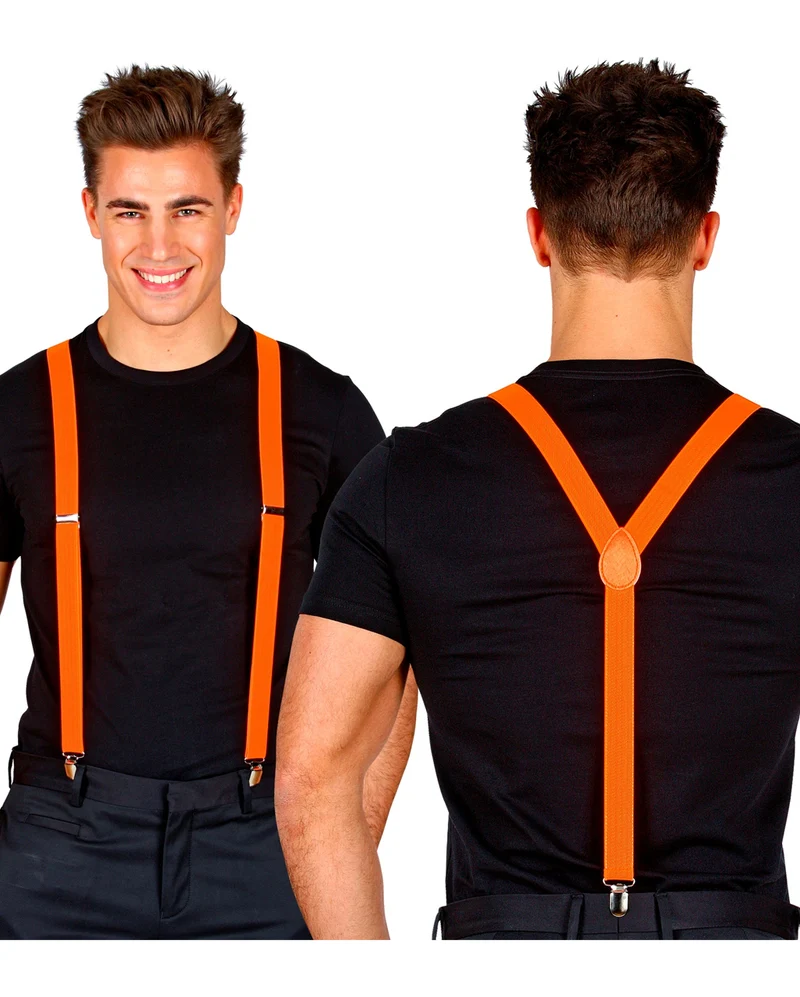 Hosenträger Neonorange