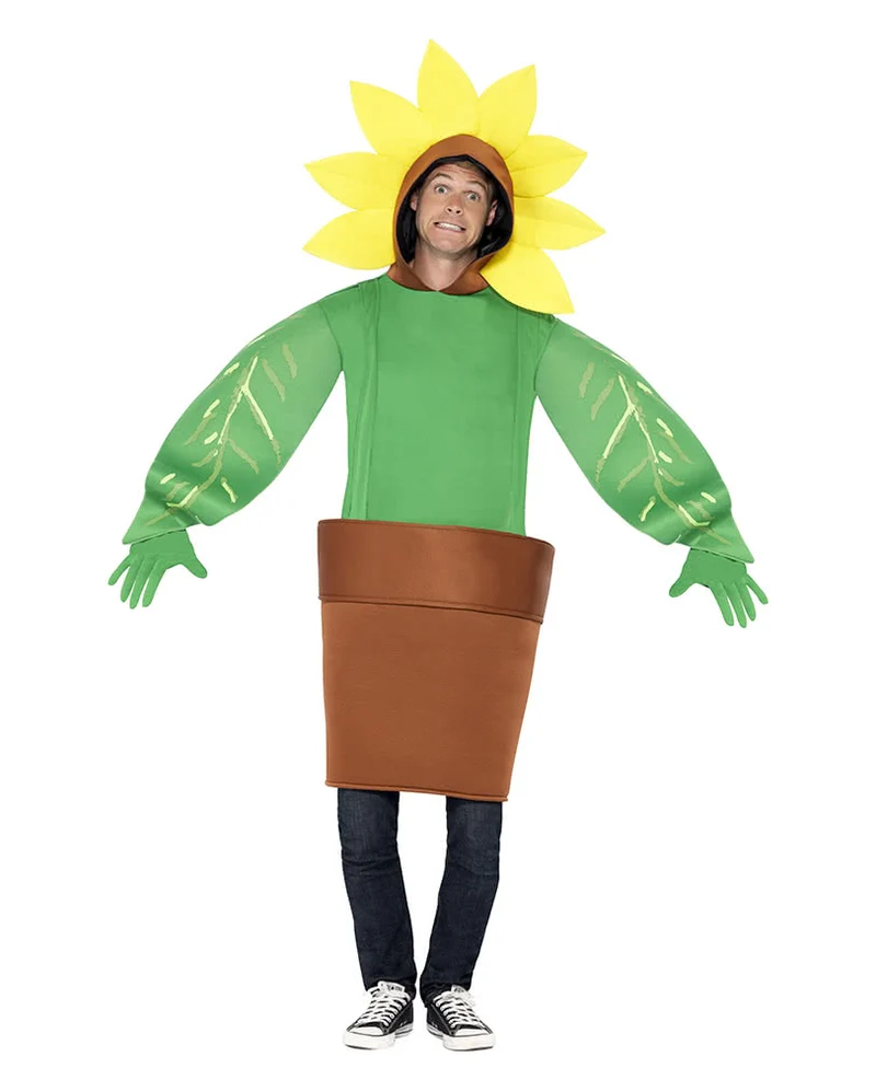 Sonnenblume im Topf Kostüm