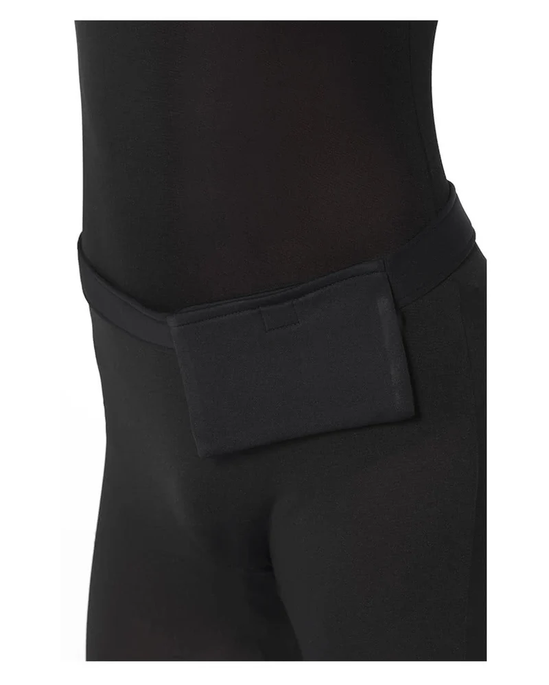 Skin Suit mit Gürteltasche schwarz