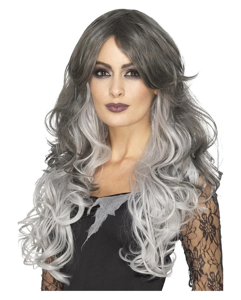 Gothic Damenperücke Deluxe