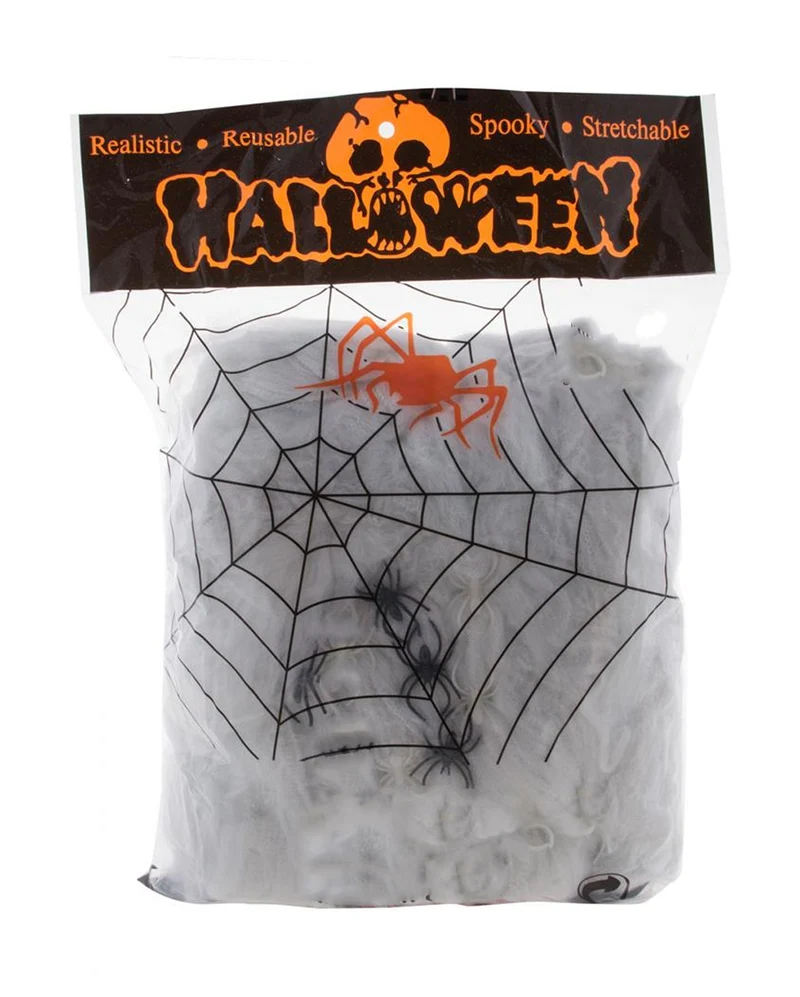 Halloween Spinnennetz 300gr