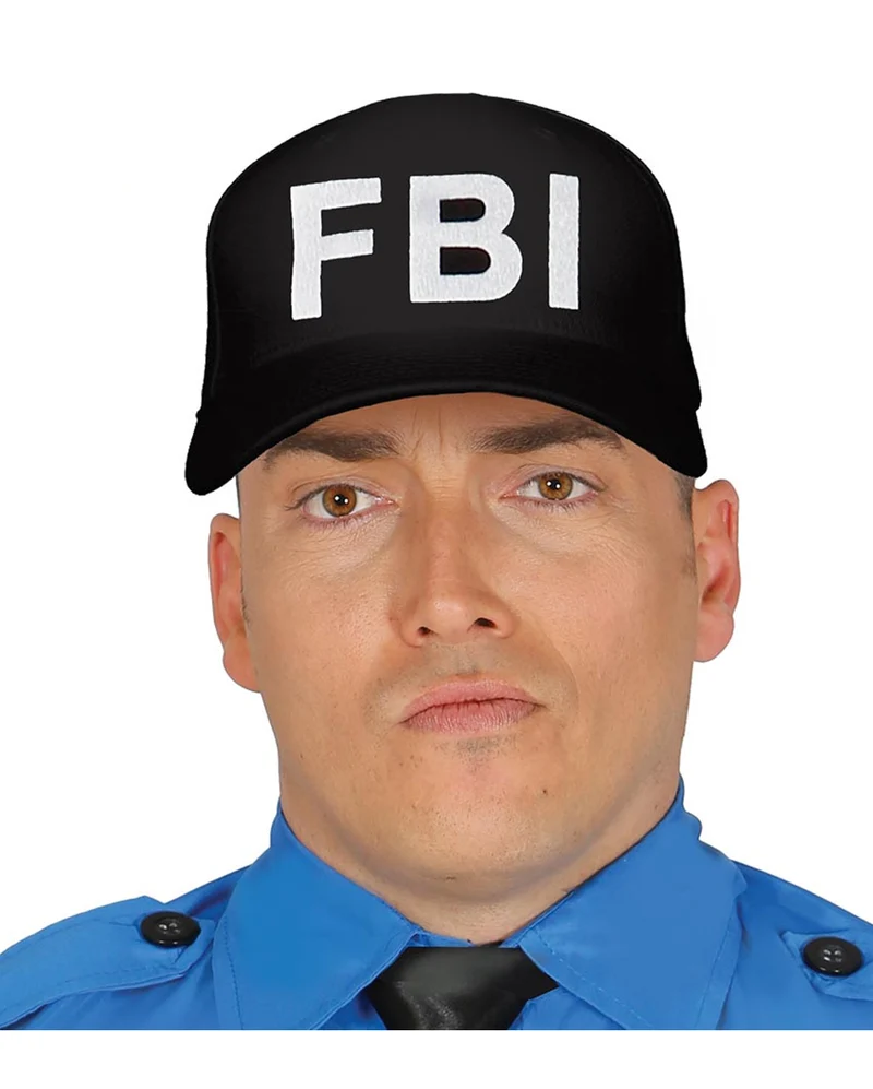 Schwarze FBI Mütze