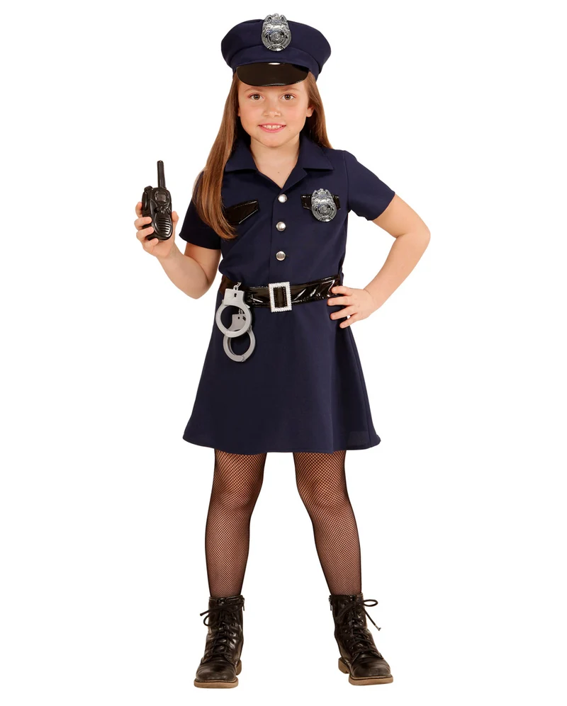 Mädchen Cop Kostüm
