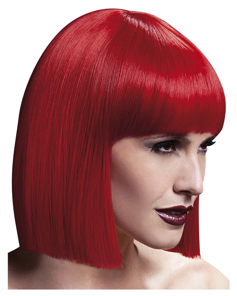 Damen Perücke Lola rot