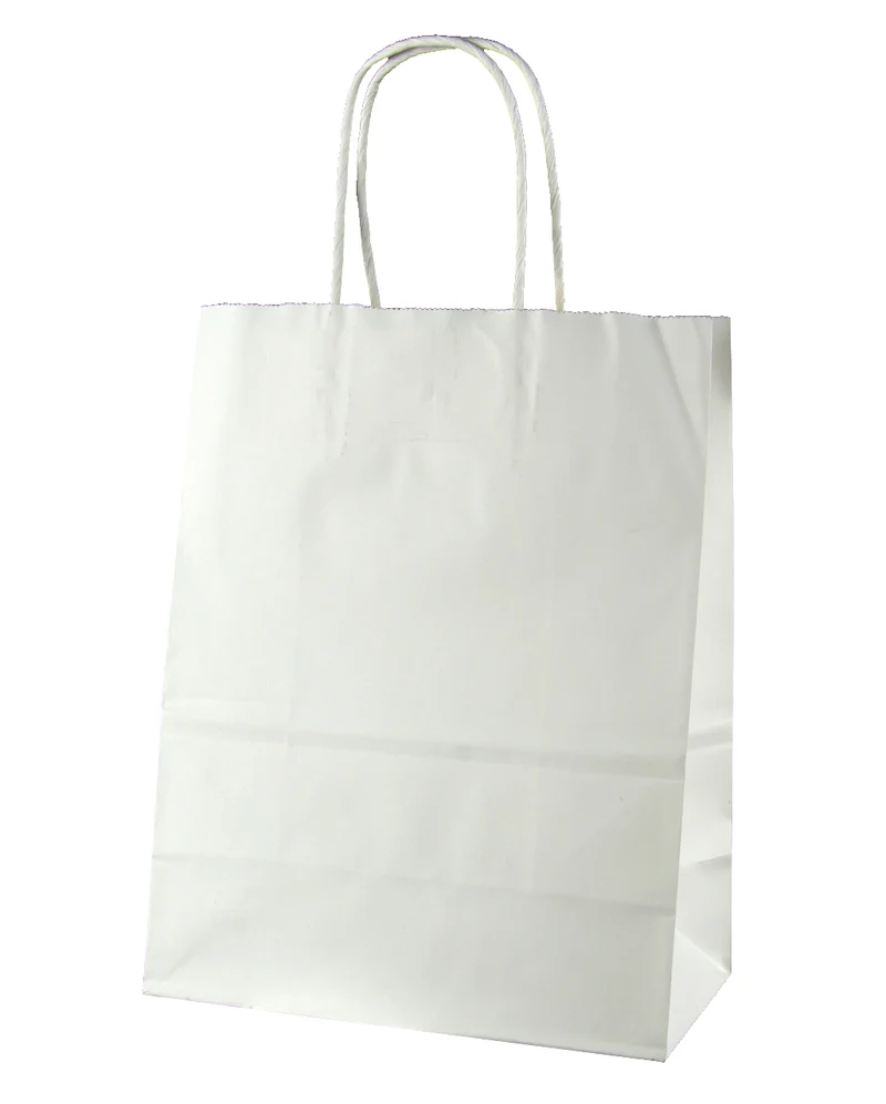 Weiße Geschenktasche groß