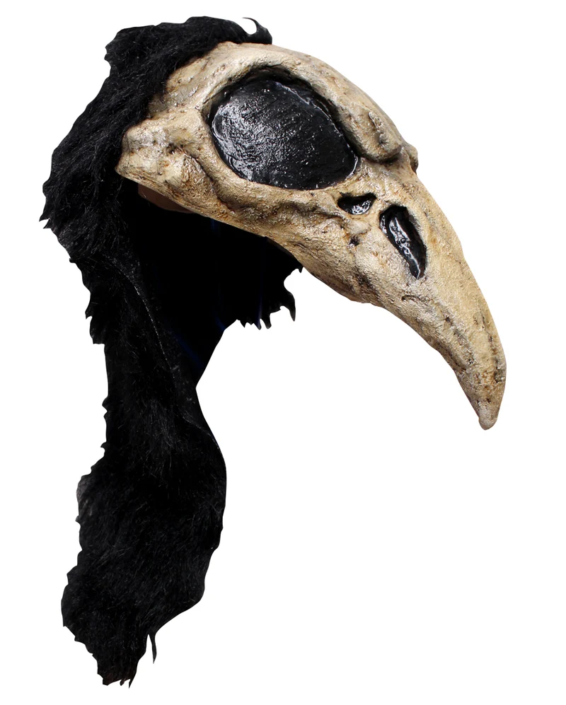 Maske Krähen Helm