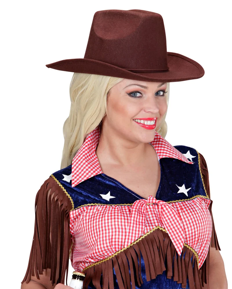 Cowboy Filzhut Braun