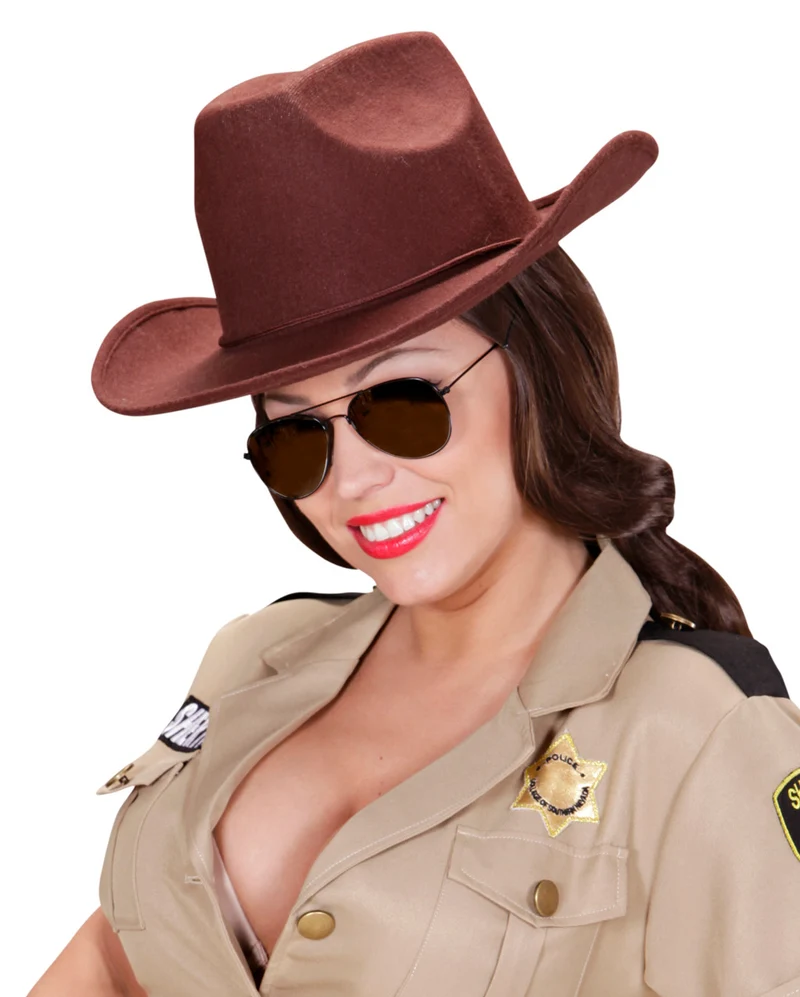 Cowboy Filzhut Braun