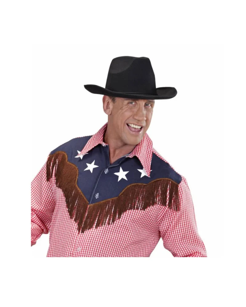 Schwarzer Cowboy Hut aus Filz