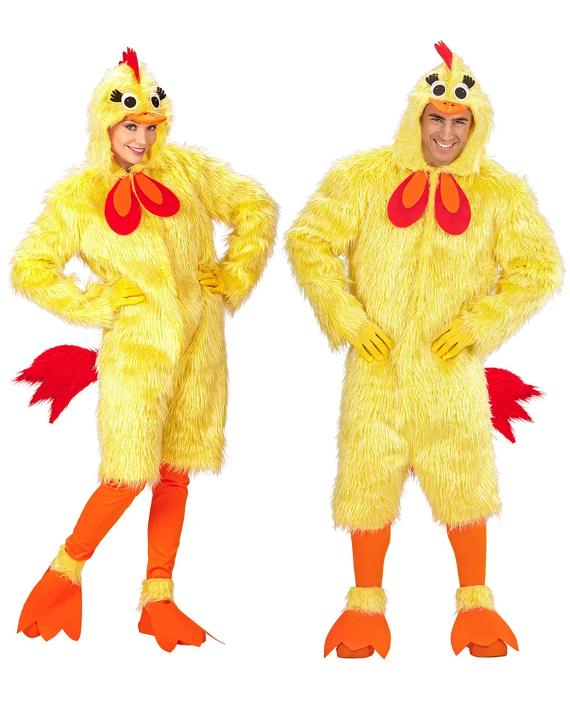 Plüsch Kostüm Küken
