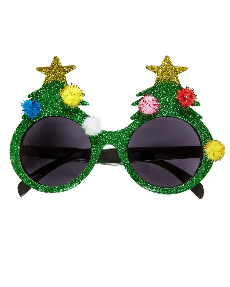 Brille Weihnachtsbaum
