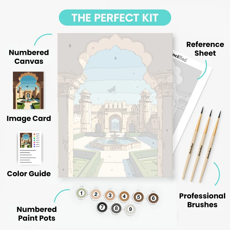 Pakistan - Paint by Numbers Kit