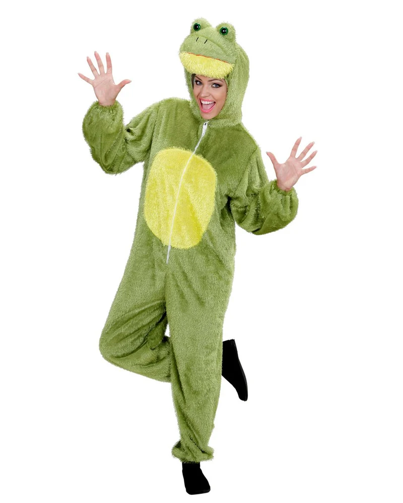 Frosch Kostüm aus Plüsch XL