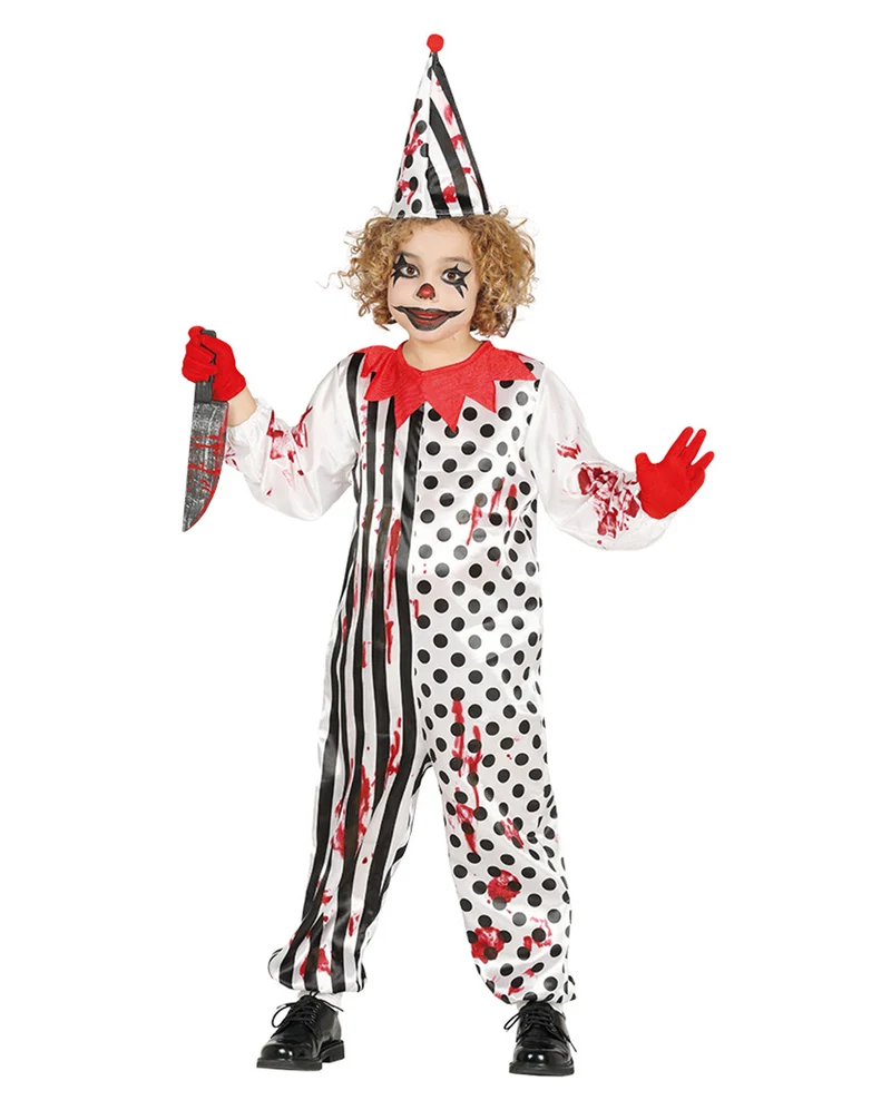 Killer-Clown Kinderkostüm