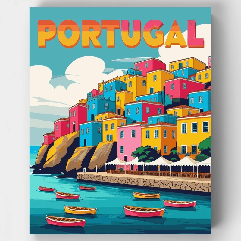 Portugal - Paint by Numbers Kit