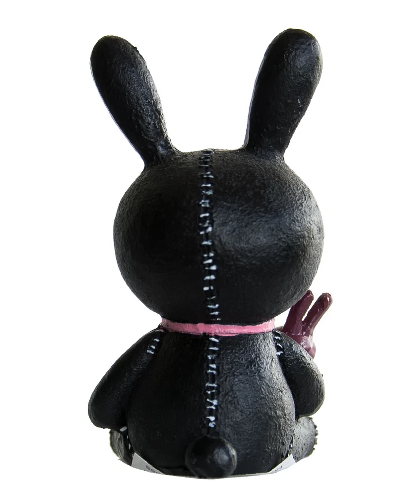 Furrybones Figur - Black Bun Bun klein
