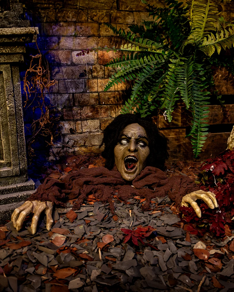 Zombie Groundbreaker Halloween Deko