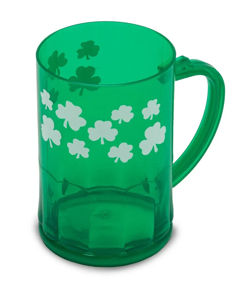 St. Patrick's Day Kleeblatt Bierkrug