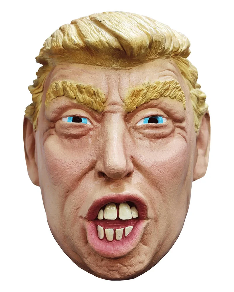 Witzige Trump Latexmaske
