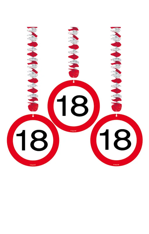 Rotorspirale Verkehrsschild 18