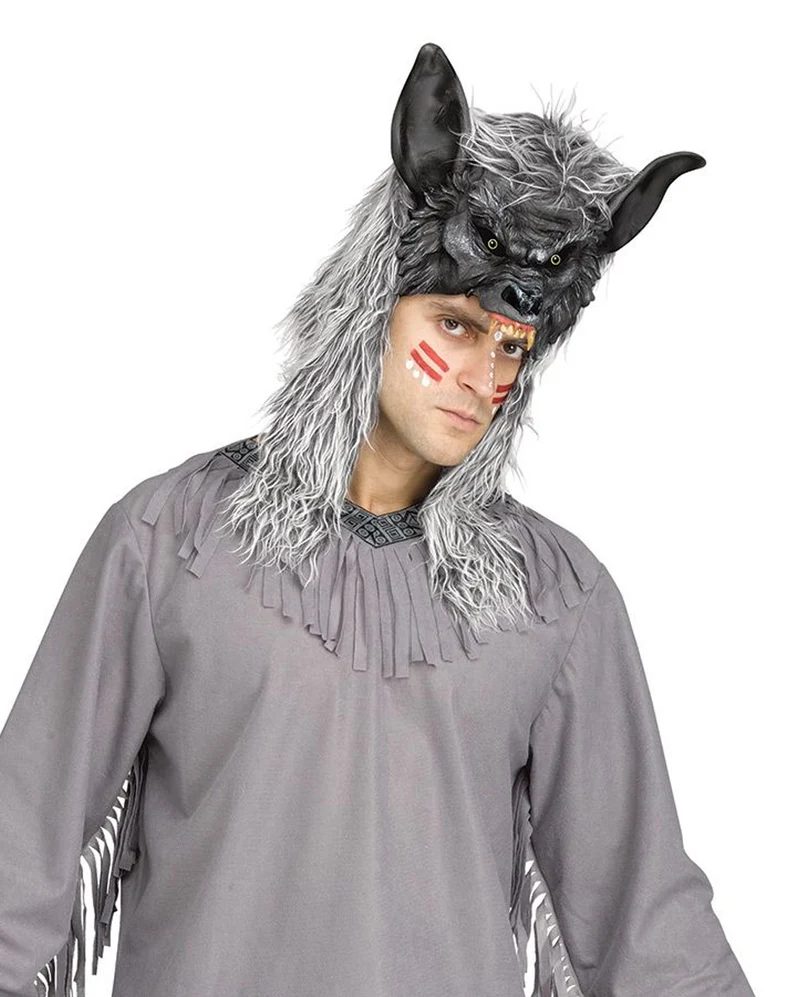 Wolfs Krieger Kostüm für Herren