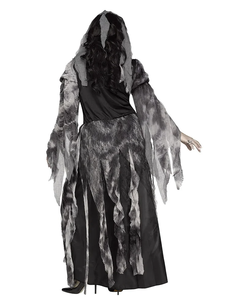 Halloween PLUS SIZE Brautkleid Kostüm mit Schleier