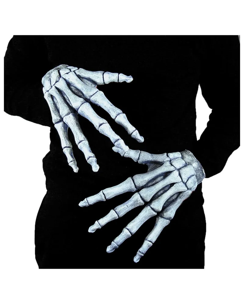Grüne Geister Hände Handschuhe