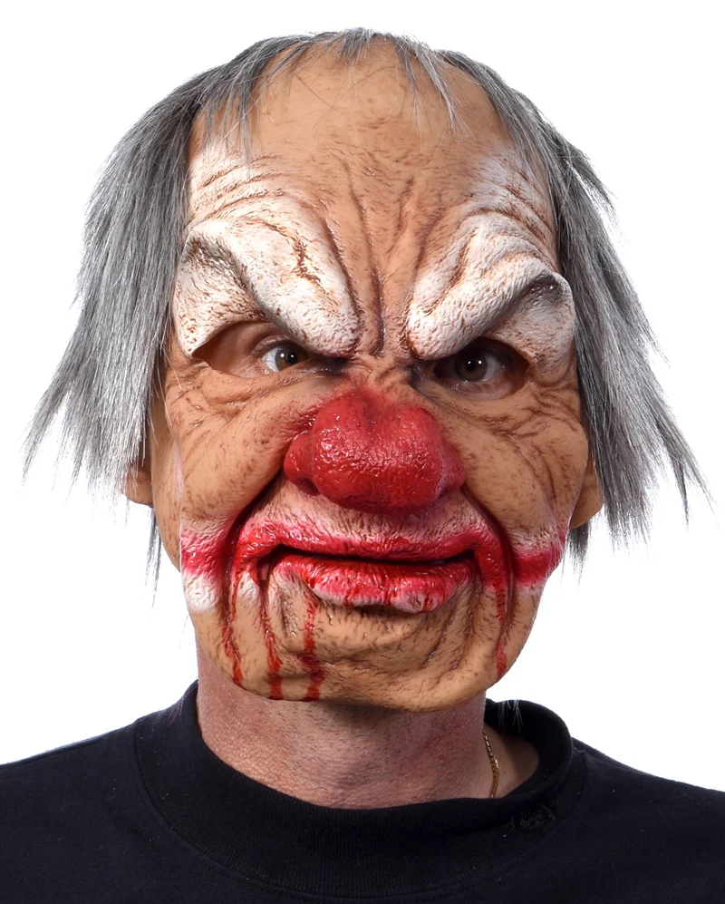 Smiley Horrorclown Maske