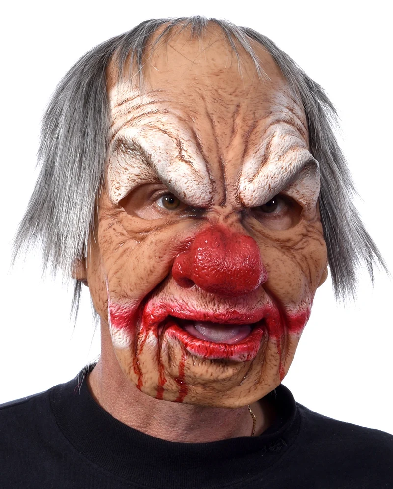 Smiley Horrorclown Maske