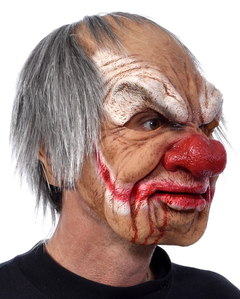 Smiley Horrorclown Maske