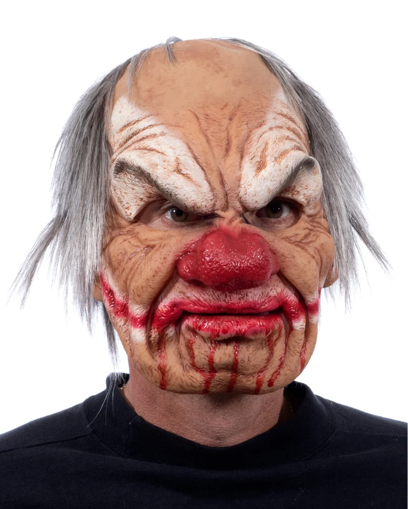 Smiley Horrorclown Maske