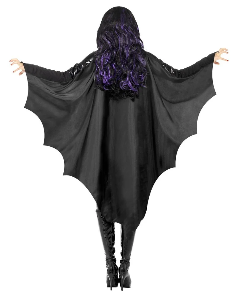Schwarze Fledermaus Flügel