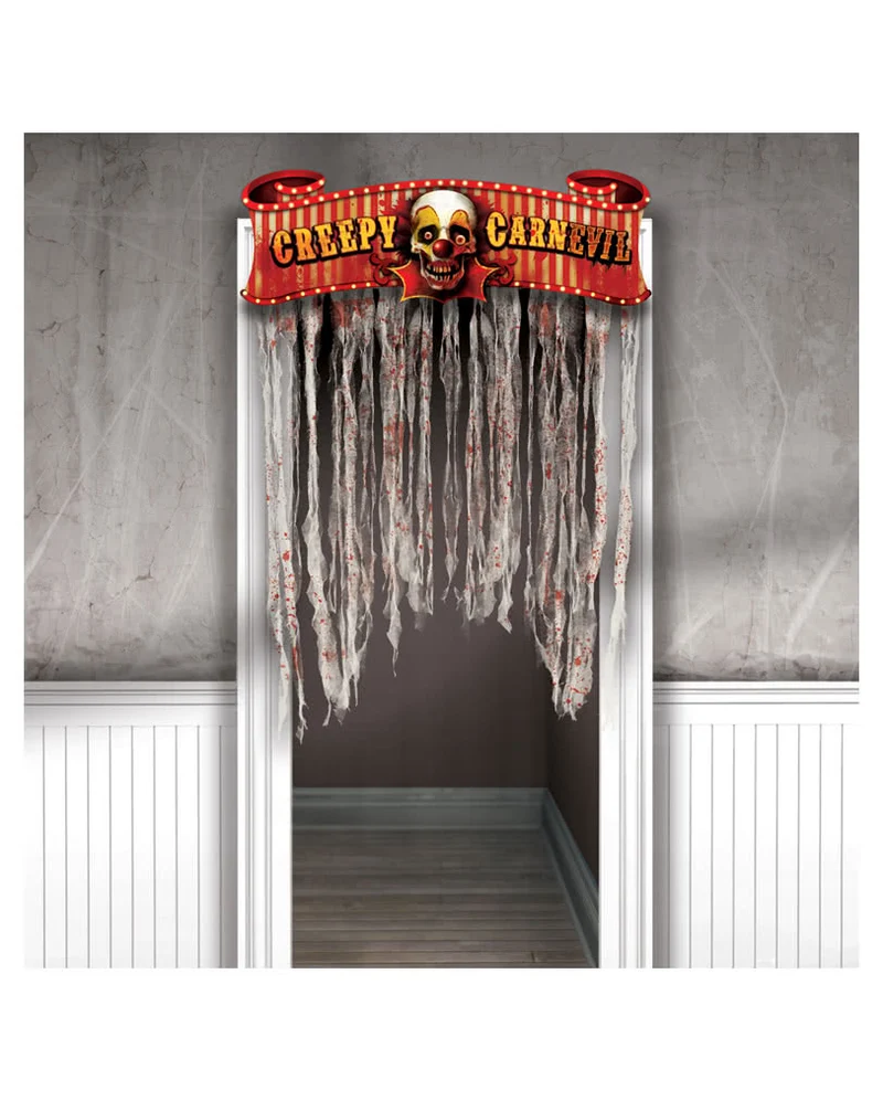 Horror Zirkus Türvorhang