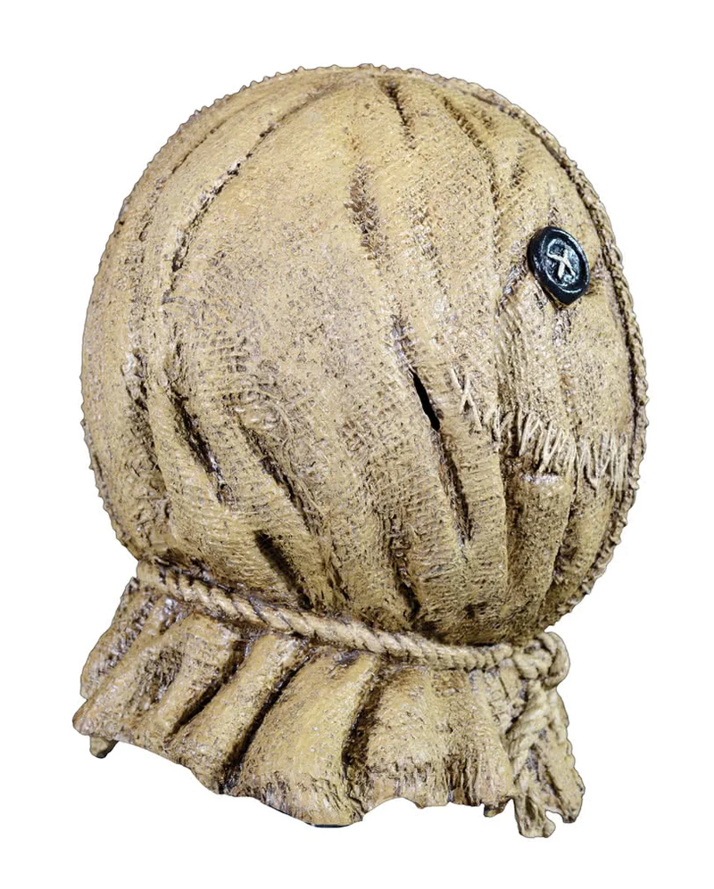 Trick `r Treat Sam Burlap Vollkopfmaske