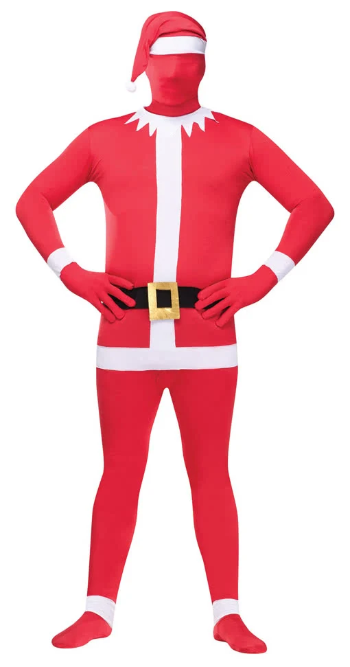 Weihnachtsmann Ganzkörperanzug