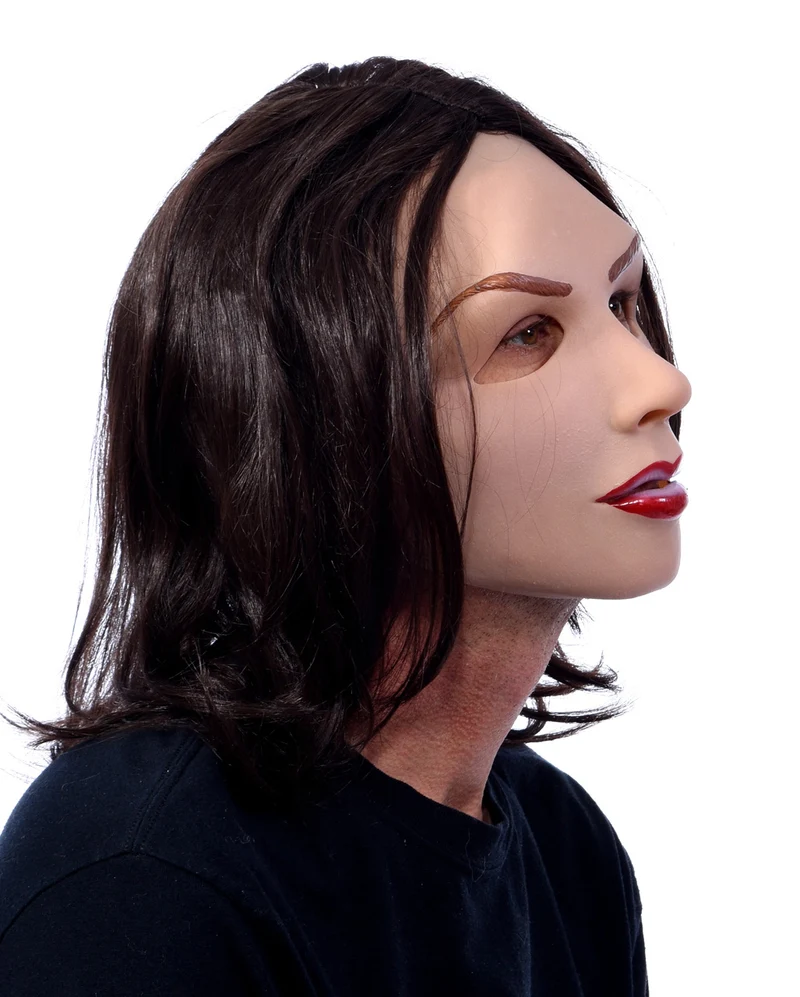 Sexy Brünette Maske