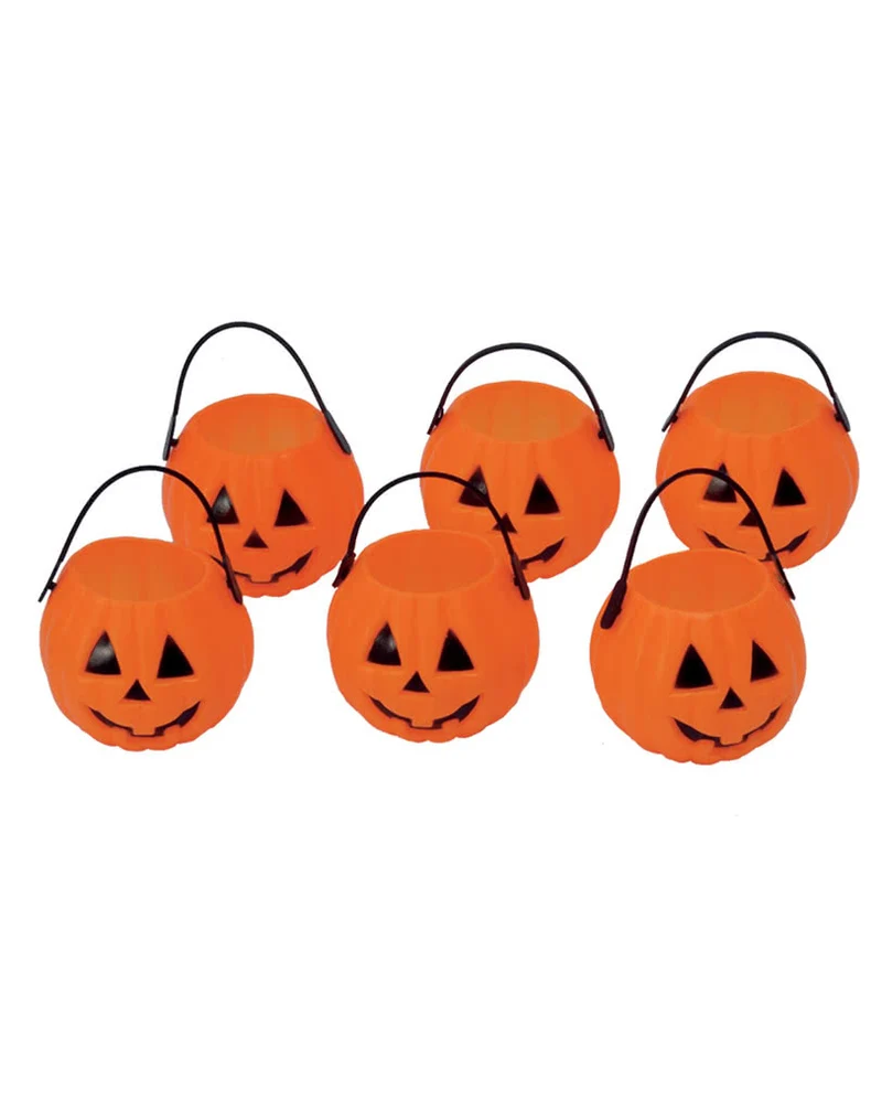 Mini Kürbis Hexenkessel 6er Packung